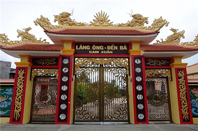 Lăng Ông - đền Bà Cam Xuân