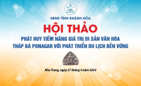PHÁT HUY TIỀM NĂNG, GIÁ TRỊ DI SẢN THÁP BÀ PONAGAR VỚI PHÁT TRIỂN DU LỊCH BỀN VỮNG
