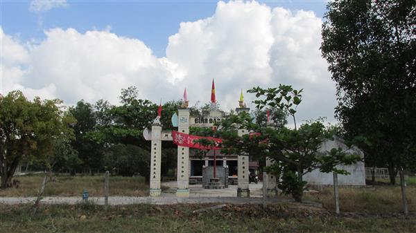 The overall plan of Dac Loc communal house