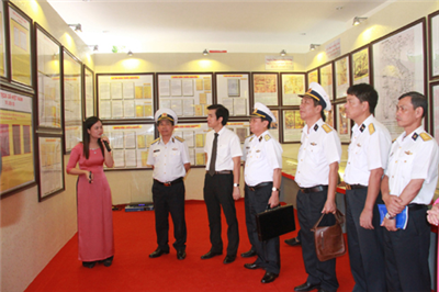 Triển lãm bản đồ và trưng bày tư liệu Hoàng Sa, Trường Sa của Việt Nam